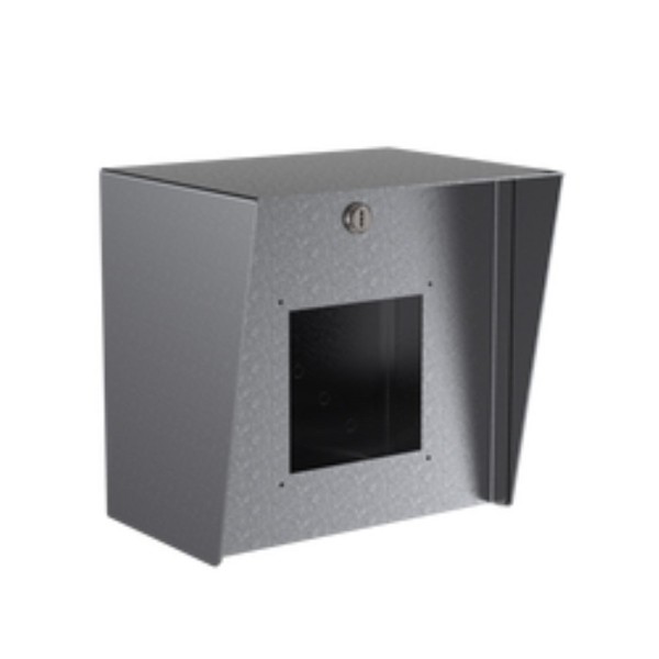 10" x 10" Stainless Steel Housing for Zenitel P-3100, P3101 Intercoms (Brushed Stainless) - 1010HOU-ZENI-01-304