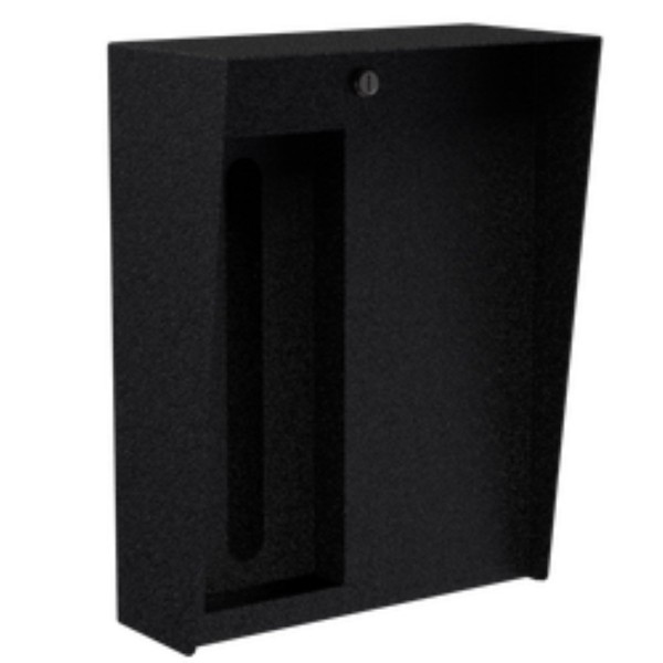 12" x 16" Steel Portrait Housing for Swiftlane Swiftreader X Flush Mount (Powder-Coated Black) - 1216HOU-SWIF-02-CRS