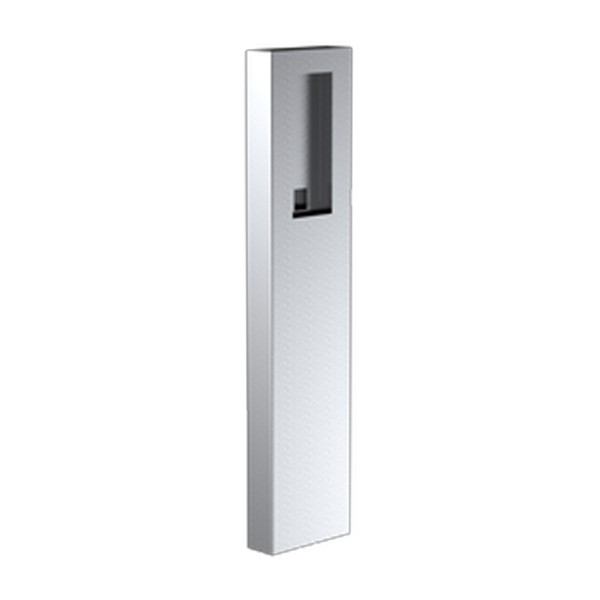 54" Stainless Steel Pedestal for Doorbird D31TDV Flush - 124CAB-DOOR-02-304