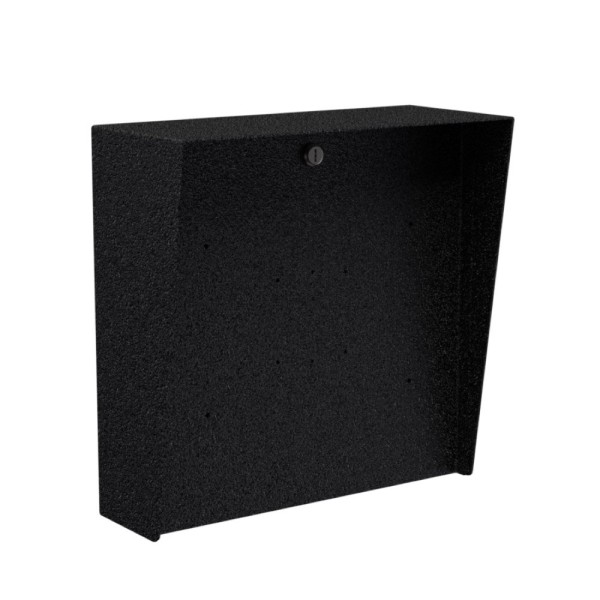 14" x 14" Steel Square Housing for Viking Accessible Entry System (Powder-Coated Black) - 1414HOU-VIKI-01-CRS