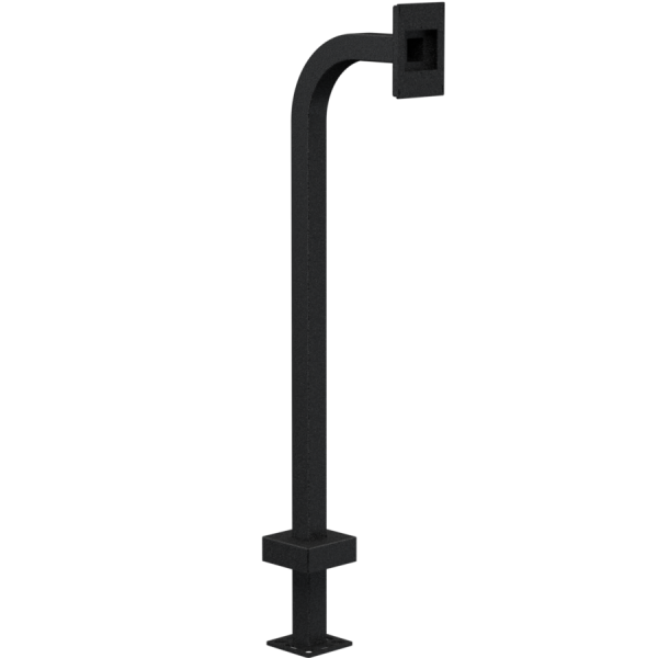 48" Steel Gooseneck Pedestal - Aiphone GT-1A - 22PE1-AIPH-03-CRS