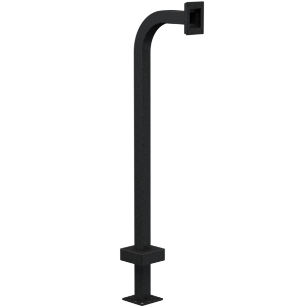 48" Steel Gooseneck Pedestal - Aiphone IX-BA - 22PE1-AIPH-05-CRS