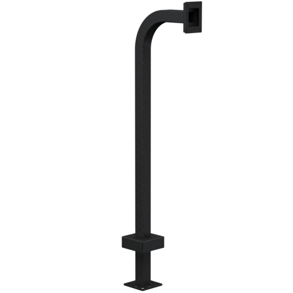 48" Steel Gooseneck Pedestal - Aiphone JP-DA - 22PE1-AIPH-13-CRS