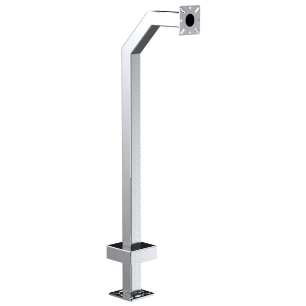 42" Stainless Gooseneck Pedestal - 22PE1-EBMU-01-304