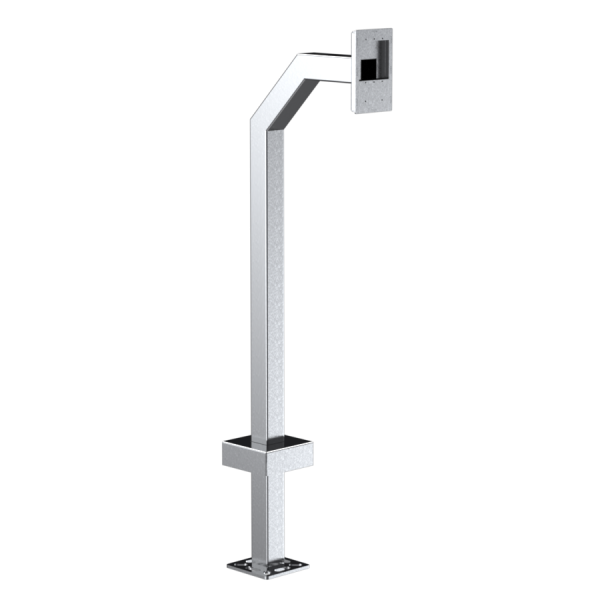 42" Stainless Steel Gooseneck Pedestal for Innometriks INN-SCHTA-CTO - 22PE1-INNO-01-304