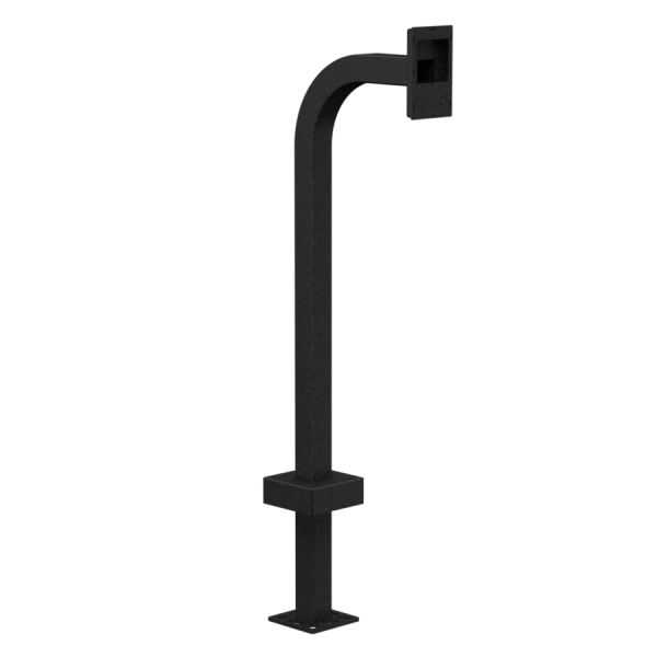 42" Steel Gooseneck Pedestal for Innometriks INN-SCHTA-CTO - 22PE1-INNO-01-CRS