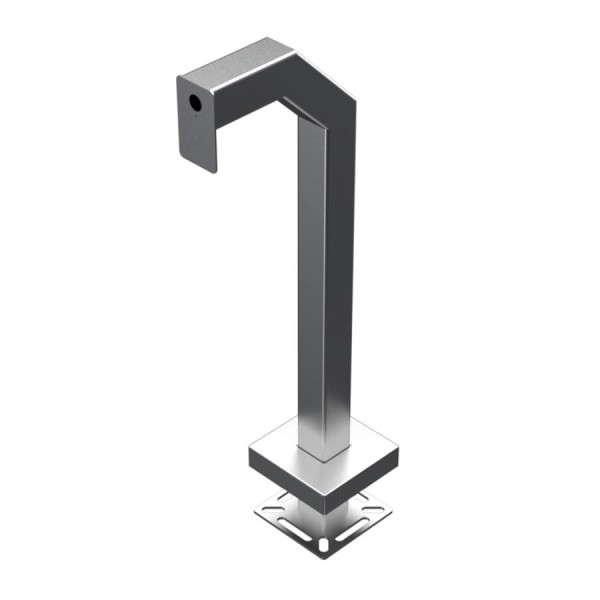 42" Stainless Steel Gooseneck Pedestal for 2N IP Access Unit M (Brushed Stainless) 