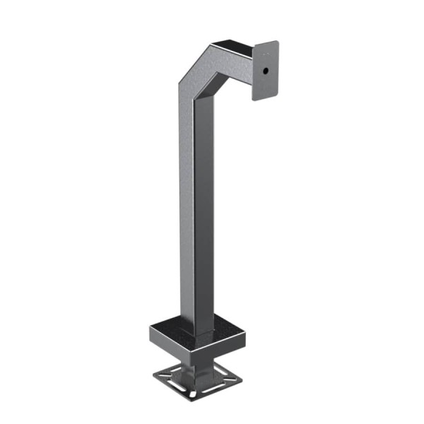 42" Stainless Steel Gooseneck Pedestal for AXIS A4020-E (Brushed Stainless)