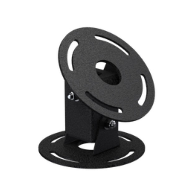 360-Degree Omni-Directional Mounting Head for Cameras, Readers and Housing (Powder-Coated Black) - 45OMNI-PPRO-01-CRS