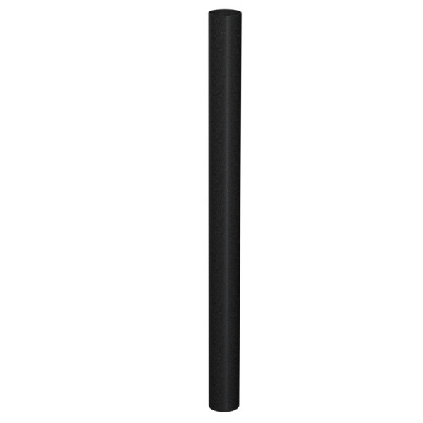 72" Round 5" Diameter Protective Bollard with Open Top - 5BOL-EVCS-02-CRS