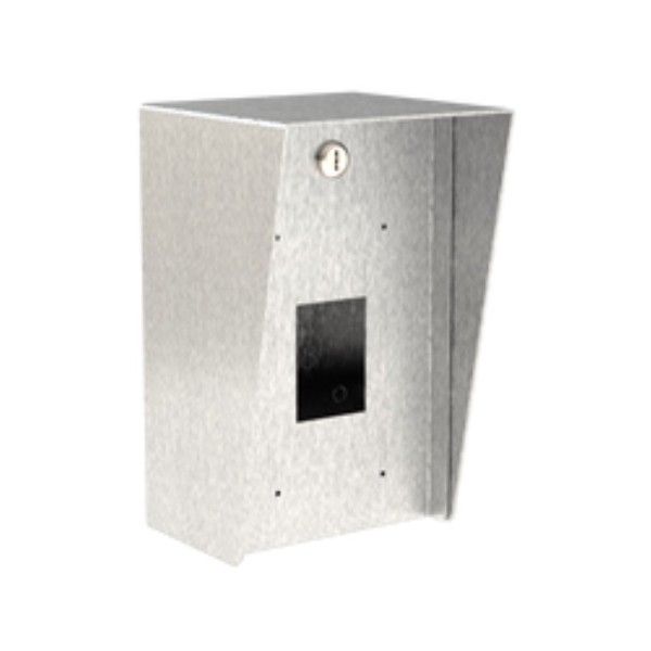 6" x 10" Stainless Steel Portrait Housing for Aiphone JO-DV Video Doorbell (Brushed Stainless) - 610HOU-AIP-01-304