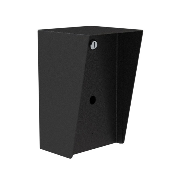 6" x 10" Steel Portrait Housing for Viking Keypad With Wiegand Output (Powder-Coated Black) - 610HOU-VIKI-03-CRS