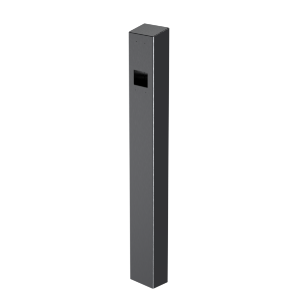 47" Stainless Steel Tower for AXIS A8207-VE-MK2 Surface Mount (Brushed Stainless) - 64TOW-AXIS-06-304 (Default)
