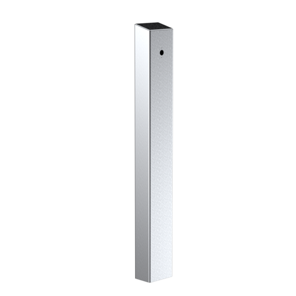 47" Stainless Pedestal - Dormkaba Saflok SR surface reader. - 64TOW-DORM-01-304