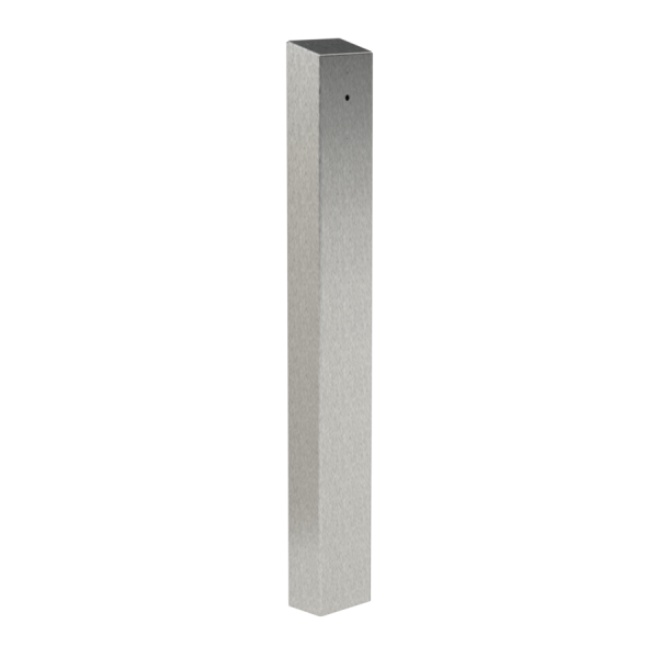 47" Stainless Steel Pedestal Tower for HID 5365 Mullion Mount Reader (Brushed Stainless) - 64TOW-HID-01-304 (Default)