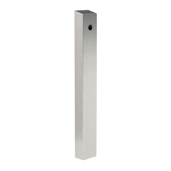 47" Stainless Steel Tapered Top Pedestal Tower for Paxton Proximity Reader (Brushed Stainless) -64TOW-PAXT-09-304 (Default)