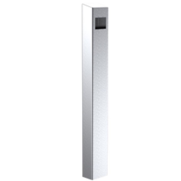 47" Stainless Steel Tower for Zenitel TMIS-1, TMIV-1+ Intercoms (Brushed Stainless) - 64TOW-ZENI-03-304