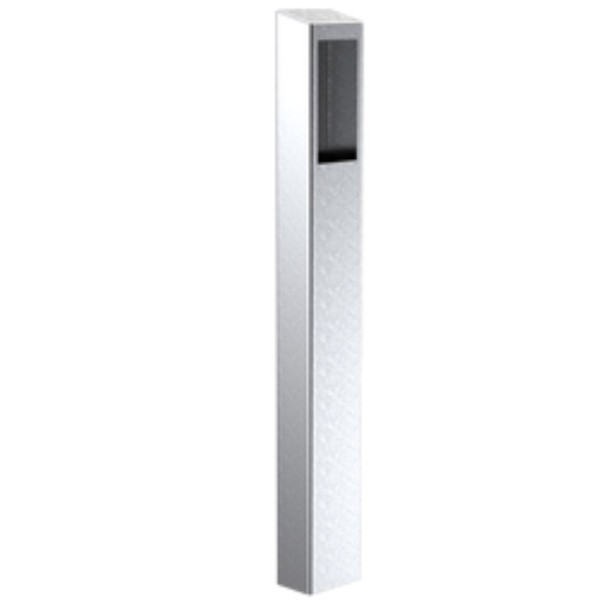 47" Stainless Steel Tower for Zenitel CRM-V-2 Intercoms (Brushed Stainless) - 64TOW-ZENI-04-304