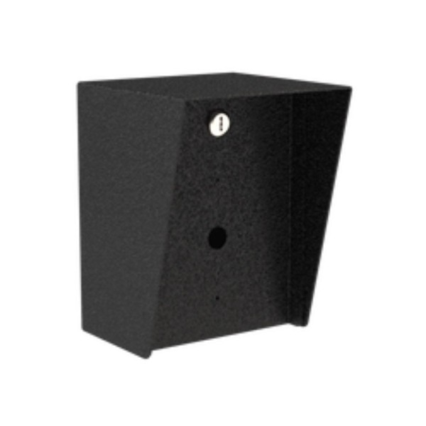 6" x 8" Steel Portrait Housing for Axis C1410 Mini Network Speaker (Powder-Coated Black) - 68HOU-AXIS-09-CRS