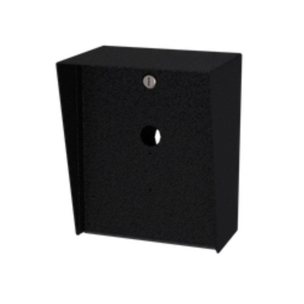 8" x 10" Portrait Steel Housing for 2N IP Access Unit M (Powder-Coated Black) - 810HOU-2N IP-010-CRS