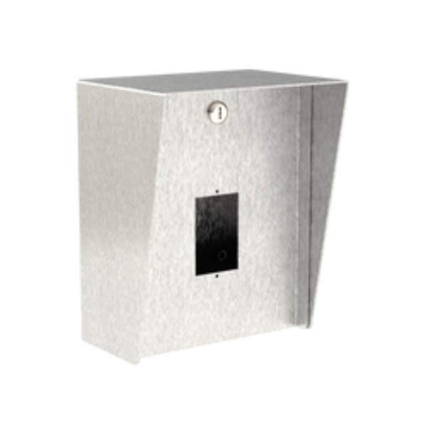8" x 10" Stainless Steel Portrait Housing for Aiphone LEM-1DL Call Master Station (Brushed Stainless) -810HOU-AIP-01-304