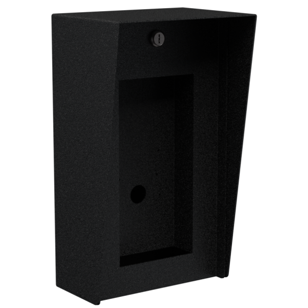 8" x 14" Portrait Steel Housing for Black for fits Alocity AI-1000 Intercom. - 814HOU-ALCY-01-CRS