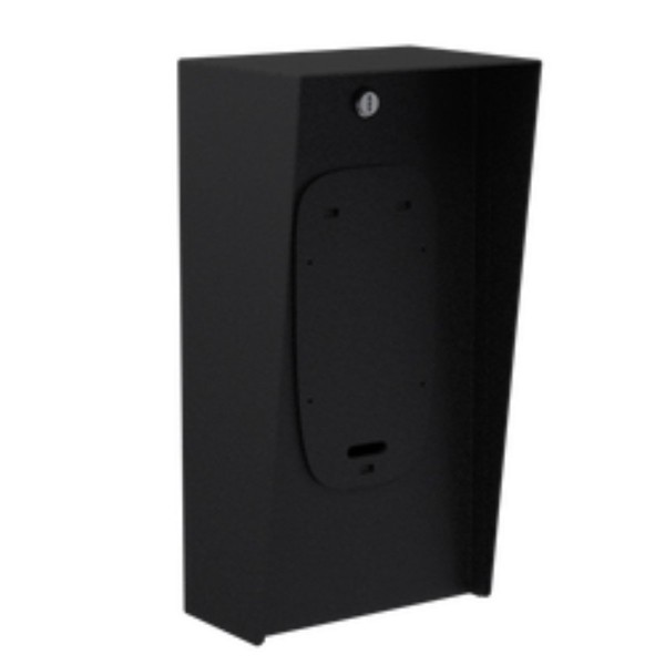 8" x 16" Steel Portrait Housing for ButterflyMX 8" Surface Video Intercom (Powder-Coated Black) -816HOU-BUT-01-CRS