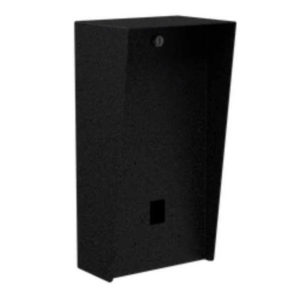 8" x 16" Steel Portrait Housing for Swiftlane Swiftreader X Surface Mount (Powder-Coated Black) - 816HOU-SWIF-01-CRS