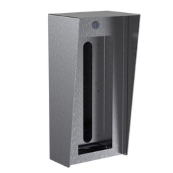 8" x 16" Stainless Steel Portrait Housing for Swiftlane Swiftreader X Flush Mount (Brushed Stainless) - 816HOU-SWIF-02-304