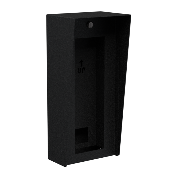 8" x 18" Steel Housing for Doorbird D2102KV Flush - 818HOU-DOOR-01-CRS