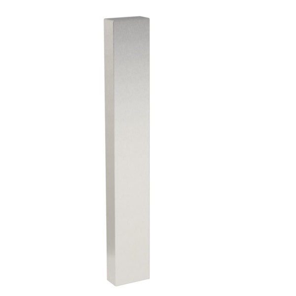 54" Cabinet Style Pedestal for 8" Wide Security Devices (Brushed Stainless Steel)
