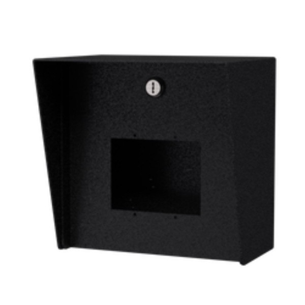 8" x 8" Steel Square Housing for AXIS I8016-LVE (Powder-Coated Black) - 88HOU-AXIS-01-CRS