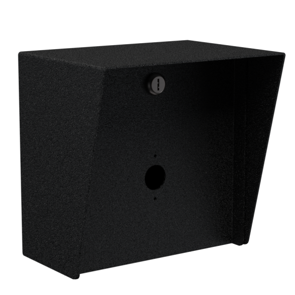 8" x 8" Square Steel Housing fits Dormkaba Saflok SR surface reader - 88HOU-DORM-01-CRS