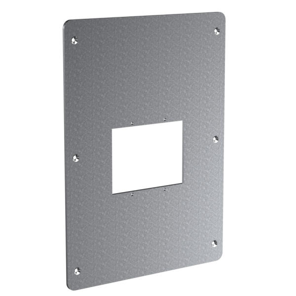 9X12 Stainless Retro Plate - Verkada TD53 Video Intercom - 912PLA-VERK-02-304