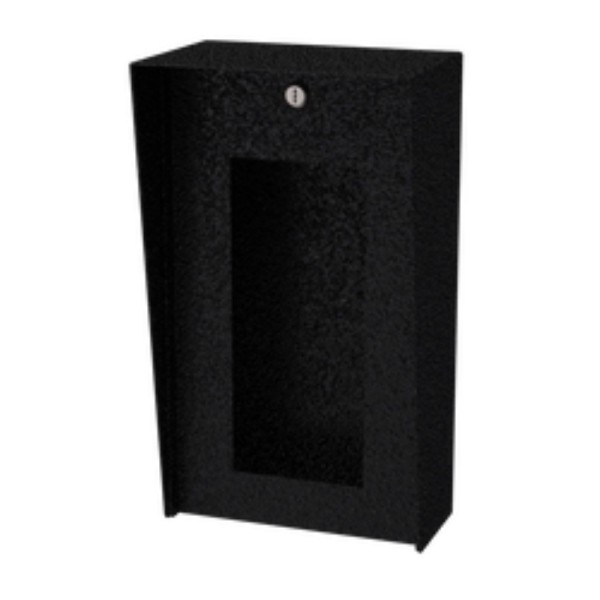 9" x 12" Steel Housing for AXIS A8207-E Recess Mount (Powder-Coated Black) - 916HOU-AXIS-05-CRS