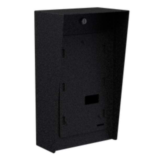 9" x 16" Steel Portrait Housing for ButterflyMX 7" Recessed Video Intercom (Powder-Coated Black) - 916HOU-BUT-01-CRS