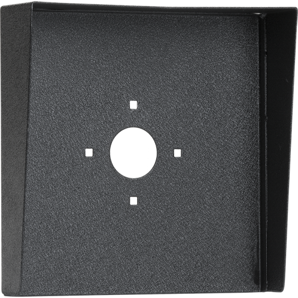 Square Black Steel Hood (10" W x 10" H x 3" D)