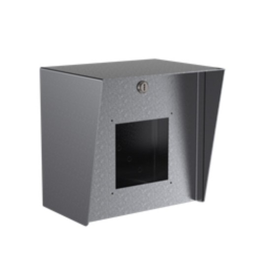 10" x 10" Stainless Steel Housing for Zenitel P-3100, P3101 Intercoms (Brushed Stainless) - 1010HOU-ZENI-01-304