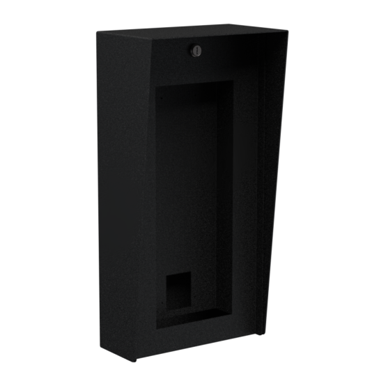 10" x 20" Milled Steel Housing for Doorbird D31TDV - 1020HOU-DOOR-01-CRS