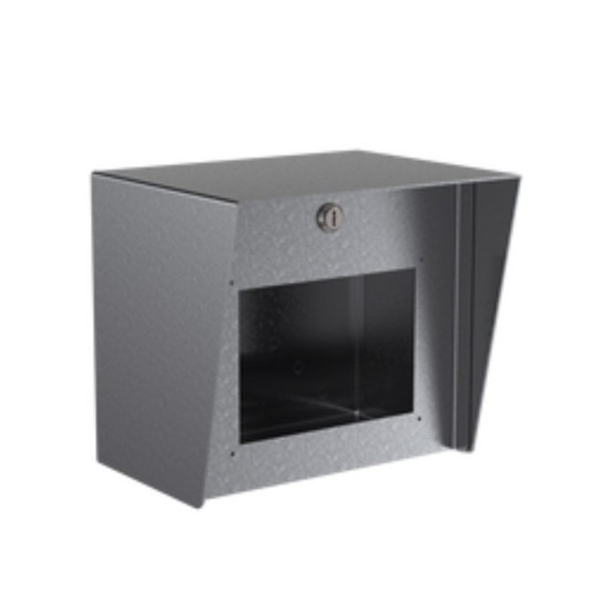 10" x 9" Stainless Steel Housing for Zenitel P-3102, P-3130 Intercoms (Brushed Stainless) - 109HOU-ZENI-01-304