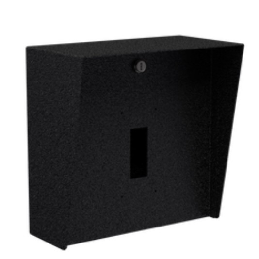 11" x 11" Steel Square Housing for Paxton 313-110-US (Powder-Coated Black) - 1111HOU-PAXT-01-CRS