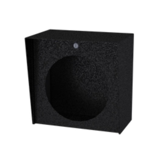 14" x 14" Steel Housing for AXIS C12 Network Ceiling Speaker (Powder-Coated Black) - 1414HOU-AXIS-07-CRS