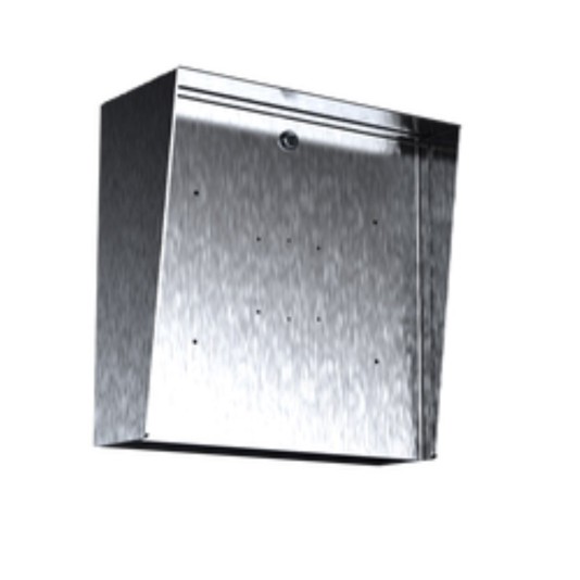 14" x 14" Stainless Steel Square Housing for Viking Accessible Entry System (Brushed Stainless) - 1414HOU-VIKI-01-304
