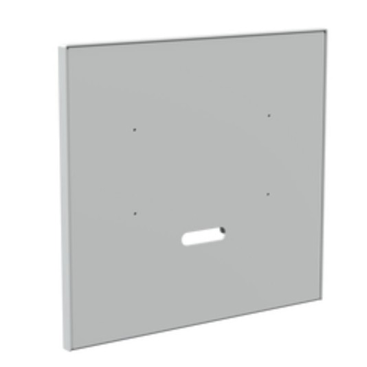 15" x 14" Stainless Steel Adapter Plate for ButterflyMX 12" Surface Video Intercom (Brushed Stainless) - 1514PLA-BUT-01-304