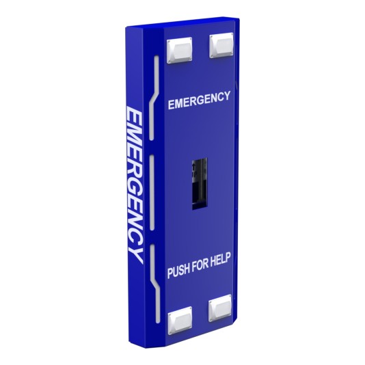 PRO Emergency Wall Station for DoorBird D1101V - 156STA-DOOR-01-ALU