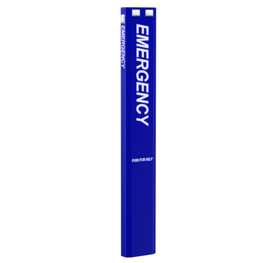 PRO Emergency Tower with Blue Powdercoat Finish - 156TOW-EMER-03-ALU