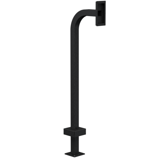 48" Steel Gooseneck Pedestal - Aiphone AX-DV - 22PE1-AIPH-01-CRS