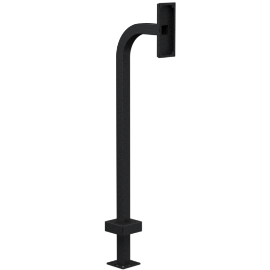48" Steel Gooseneck Pedestal - Aiphone AX-DV-P - 22PE1-AIPH-02-CRS