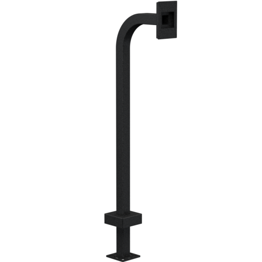 48" Steel Gooseneck Pedestal - Aiphone GT-1A - 22PE1-AIPH-03-CRS
