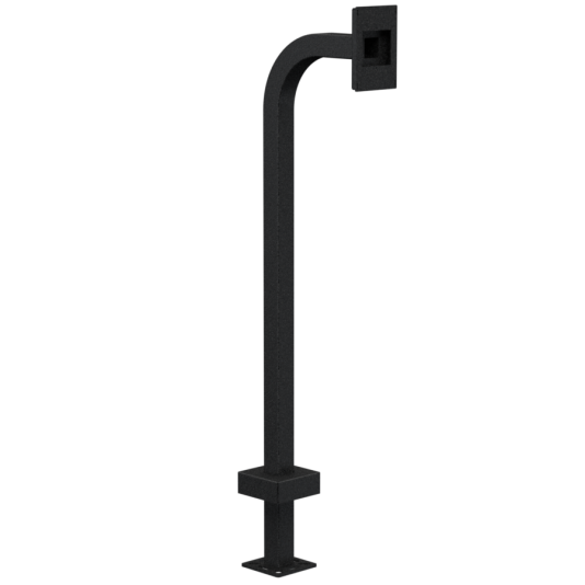 48" Steel Gooseneck Pedestal - Aiphone GT-1M3 - 22PE1-AIPH-04-CRS